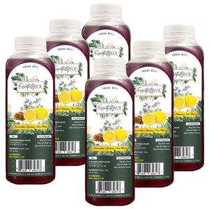 Essentially You Lavender Lemon Irish Sea Moss Premium Juice 16oz 6-pack